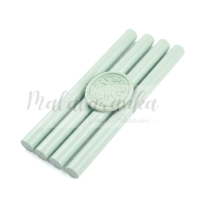 Lak wosk do pistoletu 11mm MIĘTOWY pastelowy 4 szt      