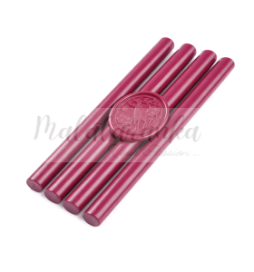 Lak wosk do pistoletu 11mm BORDOWY 4 szt   