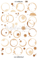 Naklejki kawowe Kawa Miłośnik Kawy journaling scrapbooking planner