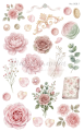 Naklejki botaniczne, kwiaty rośliny journaling scrapbooking planer