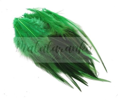 PIÓRA SIODŁOWE KOGUTA BARWIONE DARK APPLE