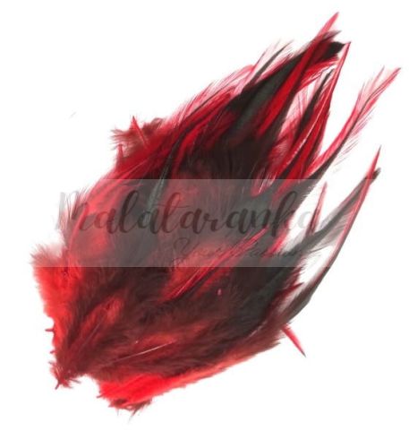 Pióra siodłowe ROOSTER 7-12cm CZERWONE 50szt