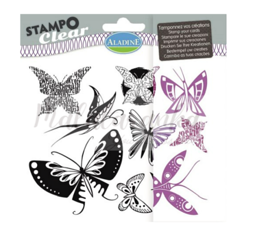 Stemple silikonowe Motyle